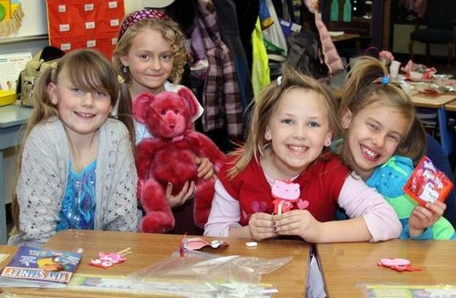 Konkurranser for Valentinsdag på skolen