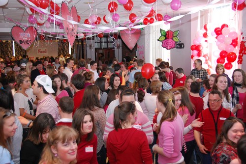 Konkurranser for Valentinsdag på skolen