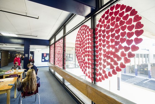 Konkurranser for Valentinsdag på skolen