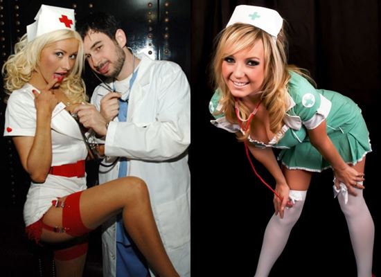 Sykepleier kostyme på Halloween med egne hender: bilde hvordan man tegner