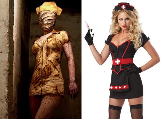 Sykepleier kostyme på Halloween med egne hender: bilde hvordan man tegner