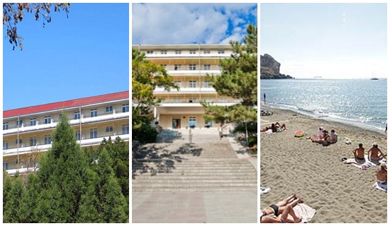 Colorful Crimea venter gjester: gjennomgang av de beste sanatorier og pensjonater på Krim-halvøya