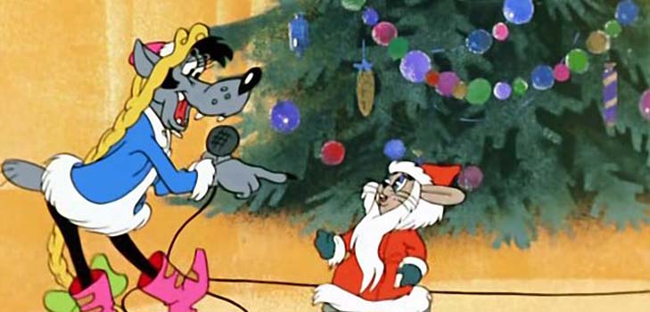 De beste gamle sovjetiske tegneseriene om nyttår, listen over tegneserier