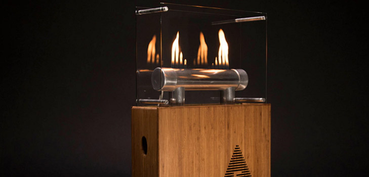 Brann magi: kolonne-peis Fireside Audiobox