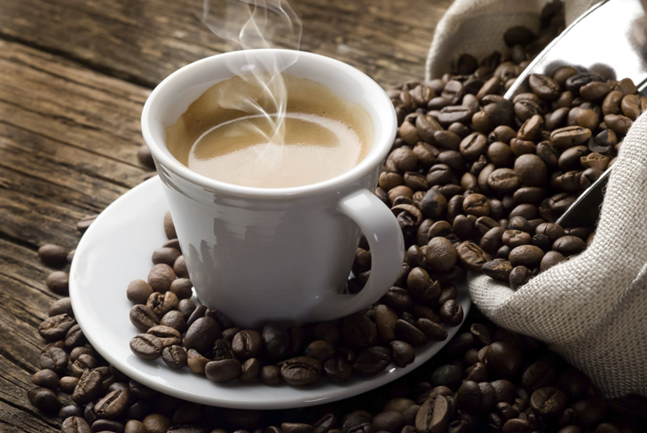 Suspendert kaffe