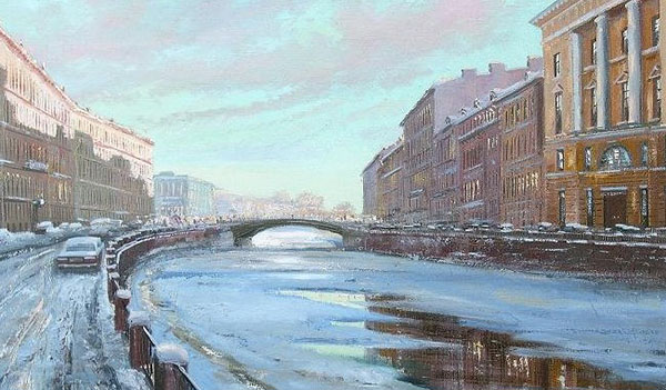 Været i Petersburg - mars 2017