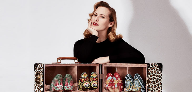 Tid for ferie: reiseinnsamling Globe-Trotter x Charlotte Olympia