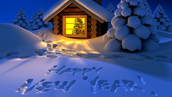 Gratulerer Lykkelig nyttår 2017 Cock