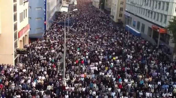 Gratulerer med muslimene fra Uraza Bayram
