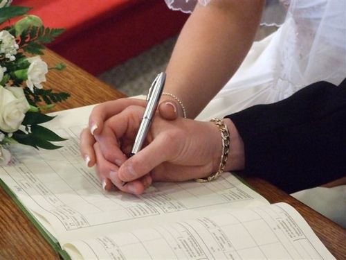 Registrering av ekteskap i registret