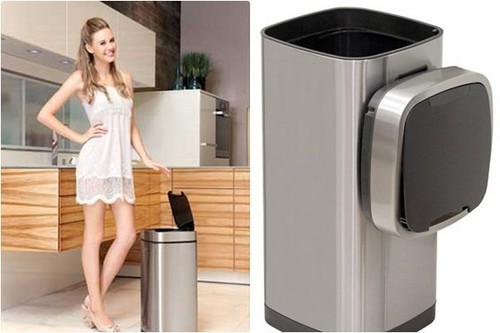 EKO touch-sensitive bin: "smart" teknikk for å opprettholde rekkefølge