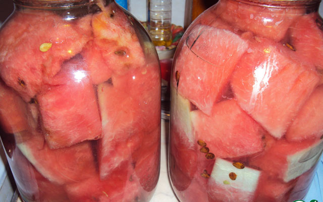Komponenter fra vannmelon til vinteren Komponenter fra vannmelon til vinteren