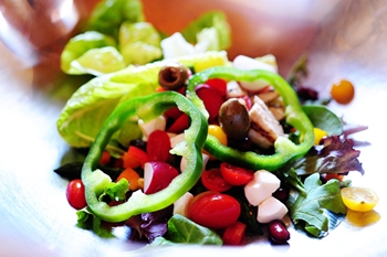 Foto av oppskriften på en lett og original salat til bursdagen til "New York"