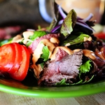 Bilde av oppskriften på original kjøttsalat med pepper
