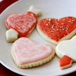 Cookies for St. Valentinsdag