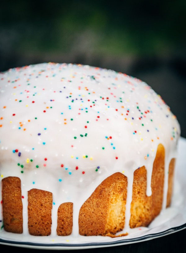 Glaze for kake med et bilde