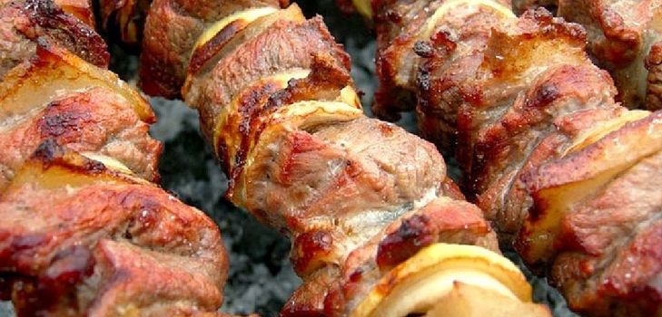 Slik lager du et lamb shish kebab