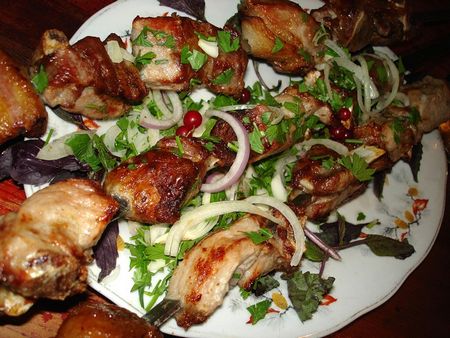 Slik lager du et lamb shish kebab