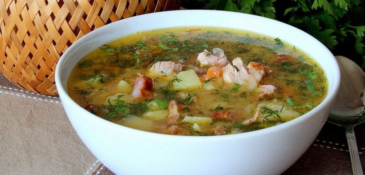 Slik lagrer ertesuppe
