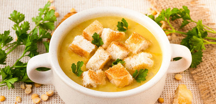 Slik lagrer du ertesuppe