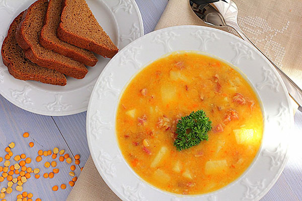 Slik lagrer du ertesuppe