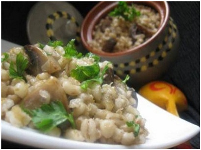 frokostblanding med greener