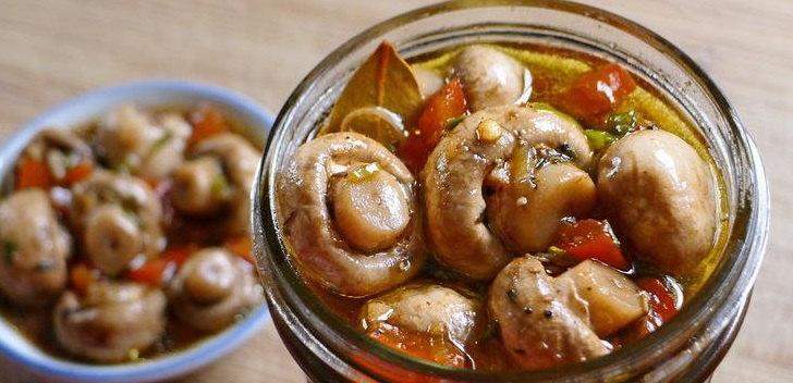 Oppskrift på hermetisert mushroom for vinteren