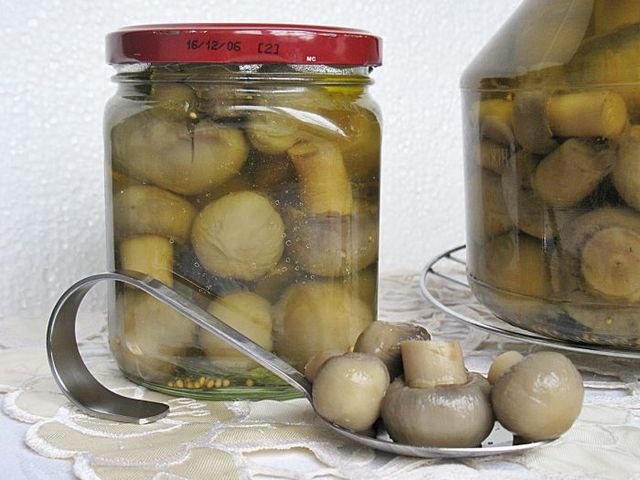 Marinerte mushrooms for vinteren, klassisk oppskrift Marinerte mushrooms for vinteren, klassisk oppskrift