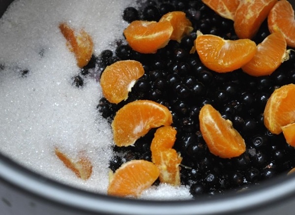 Kompositt fra chokeberry ashberry