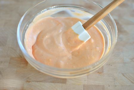 Rømme løk saus