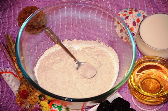 Steg-for-steg oppskrift på muffins med svisker