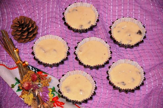 Steg-for-steg oppskrift på muffins med svisker
