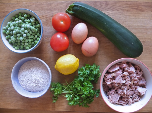 Delicious pannekaker fra courgetter på raske oppskrifter