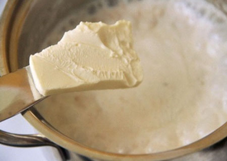 Havregryn i melk