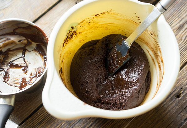 En enkel oppskrift: brownie, som smelter i munnen