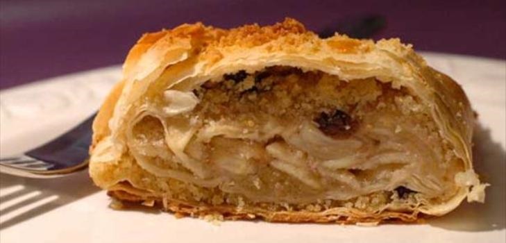 strudel med kjøtt