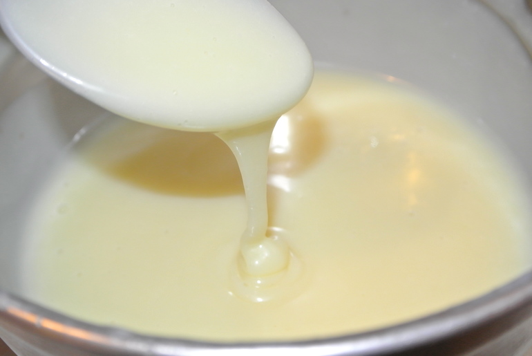 Oppskrift på kondensert melk