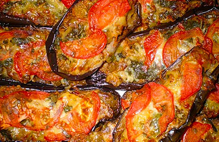 en deilig saute av eggplant