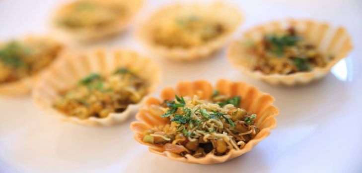 Oppskrifter av canapés for nyttår