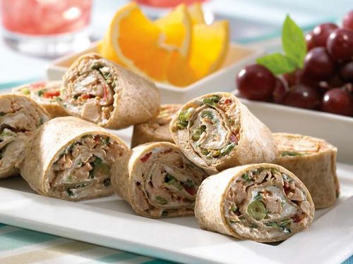 Deilig og rask matbit - lavash ruller med fisk