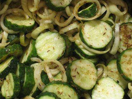 Gurkesalat til vinteren