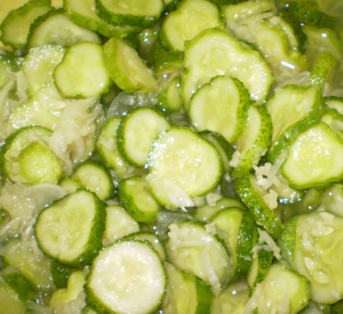 Gurkesalat til vinteren