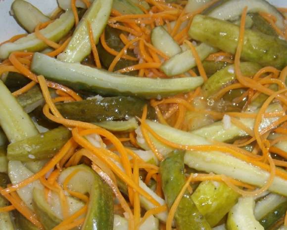 Gurkesalat til vinteren