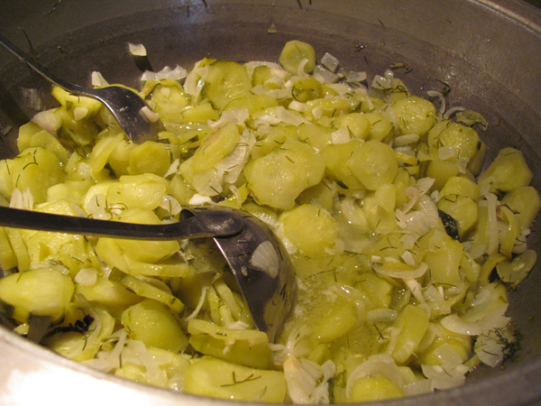 Gurkesalat til vinteren