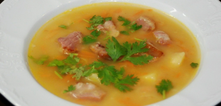 suppe av erter