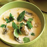 Suppe med kokosmelk Suppe med kokosmelk