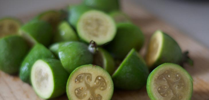 Jam fra feijoa, en oppskrift med et bilde