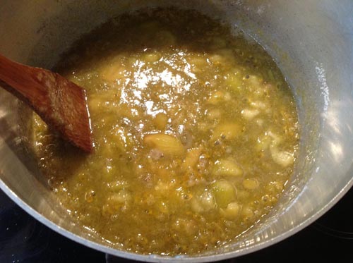 Jam fra feijoa, en oppskrift med et bilde