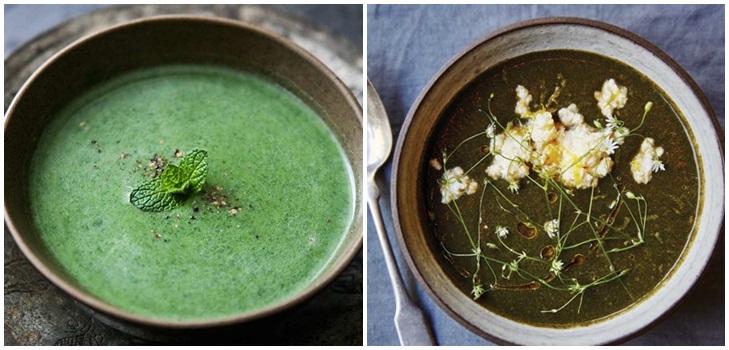 Deilig saftig neselsuppe