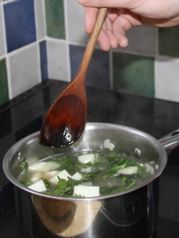 Deilig saftig neselsuppe